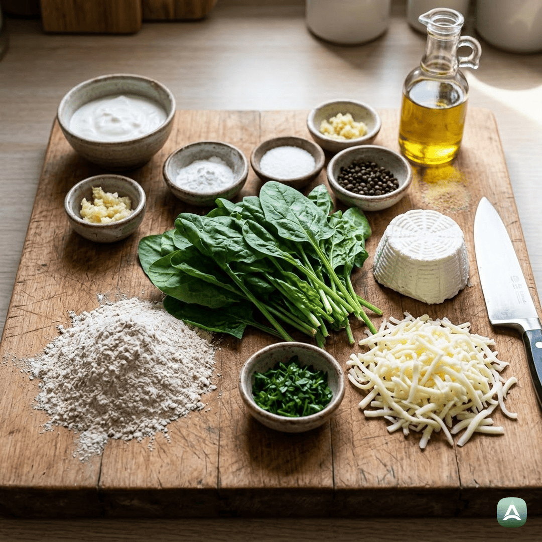 SI_Recipes_HrustljaviŠpinačniZvitkiSČesnomInGrškimJogurtom_3