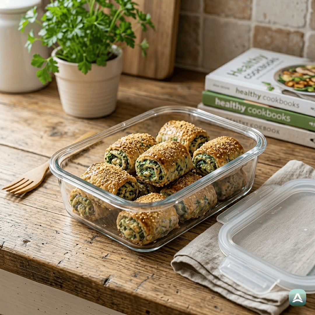 SI_Recipes_HrustljaviŠpinačniZvitkiSČesnomInGrškimJogurtom_6