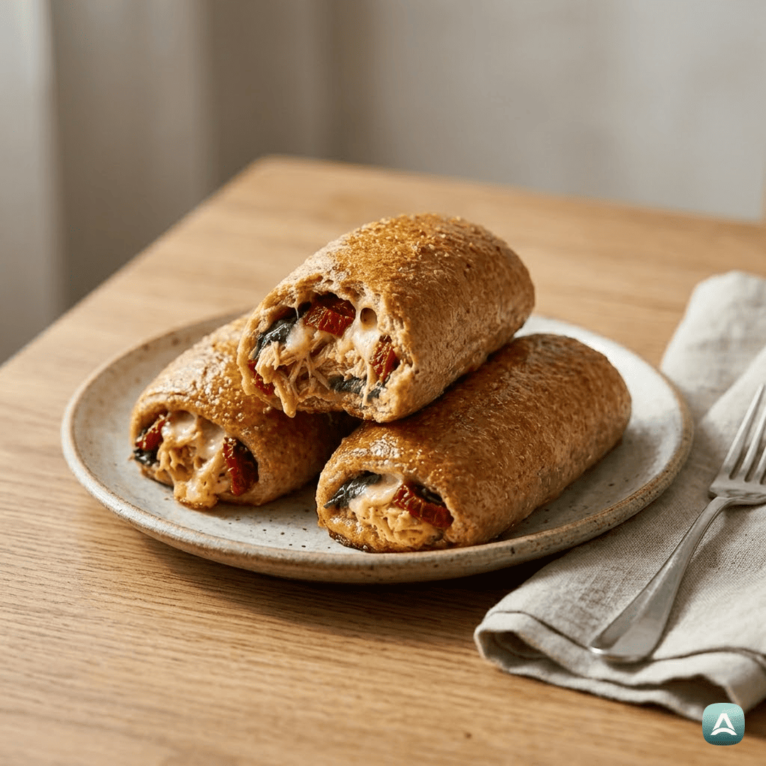 SI_Recipes_HrustljavePolnozrnateRoladiceSPiščancem,MocareloInSušenimiParadižniki_1