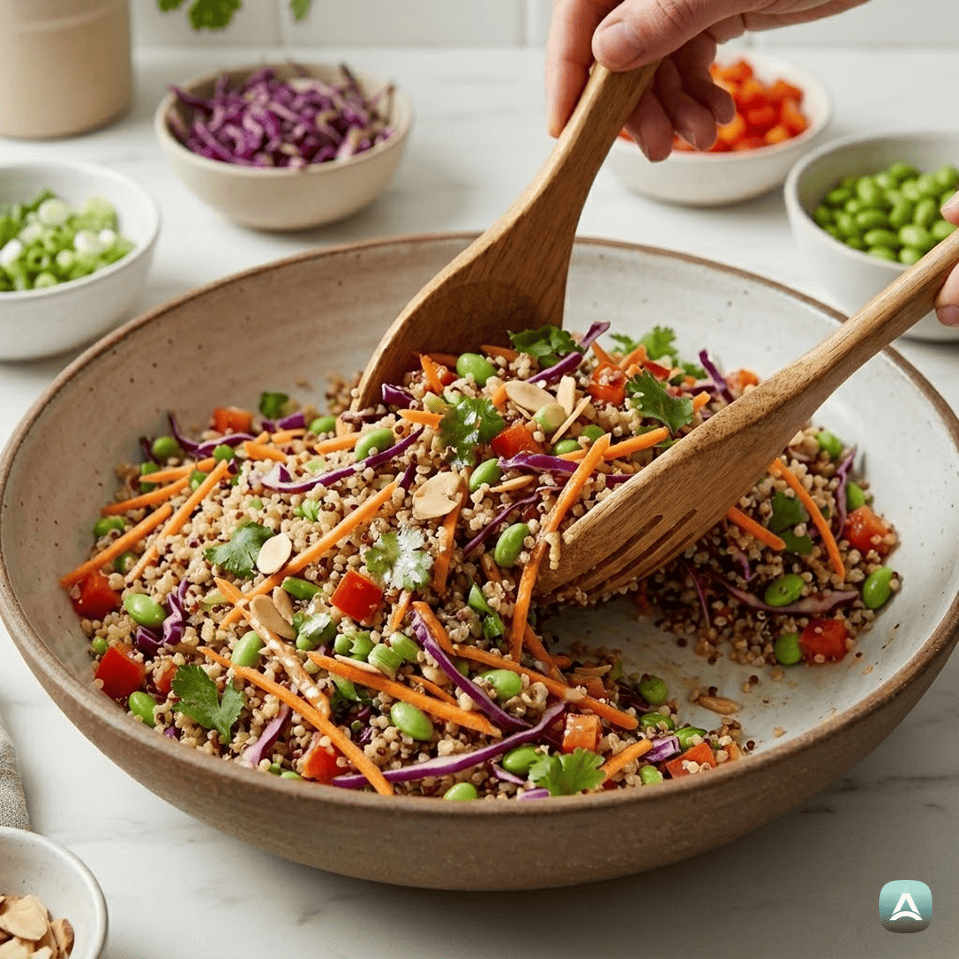 SI_Recipes_VeganskaMavričnaKvinojinaSolataZMandljevimPrelivom_5