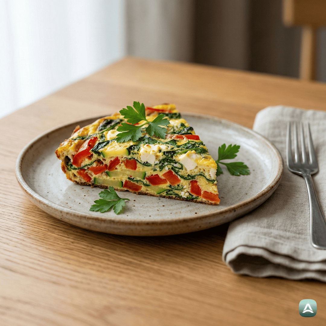 SI_Recipes_PuhastaZelenjavnaFritata_1