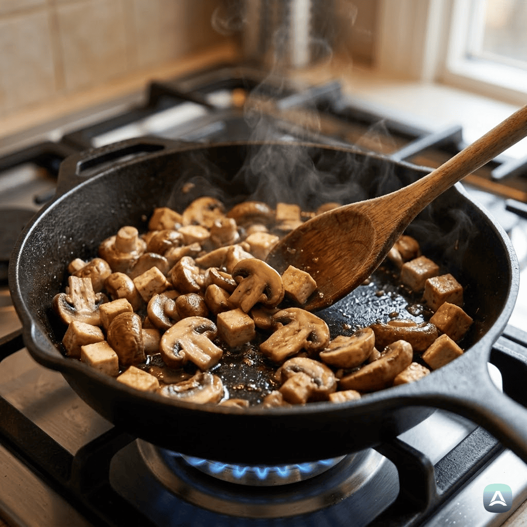 SI_Recipes_KremnaPolentaZGobamiInDimljenimTofujem_4