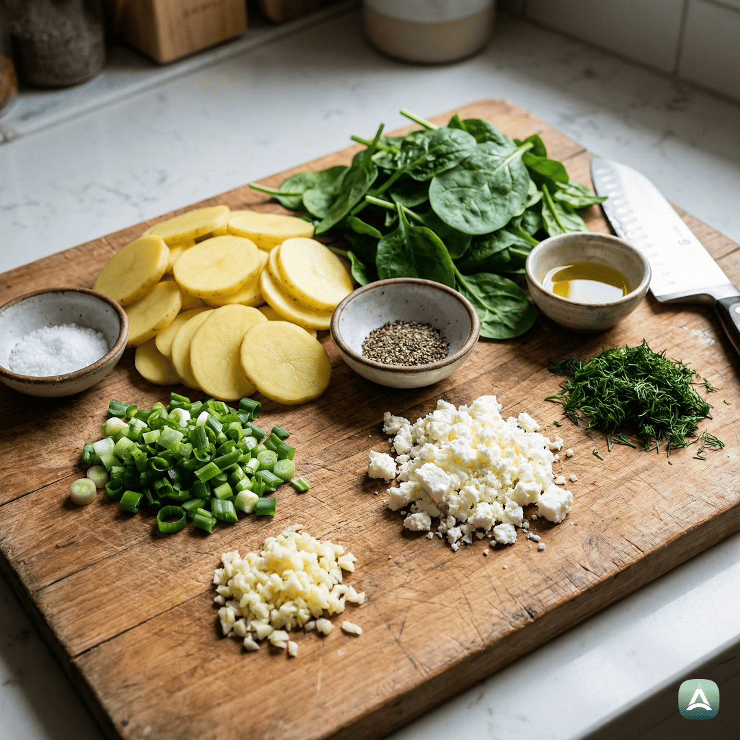 SI_Recipes_KrompirjevaFritataSŠpinačo,FetoInSvežimKoprom_2