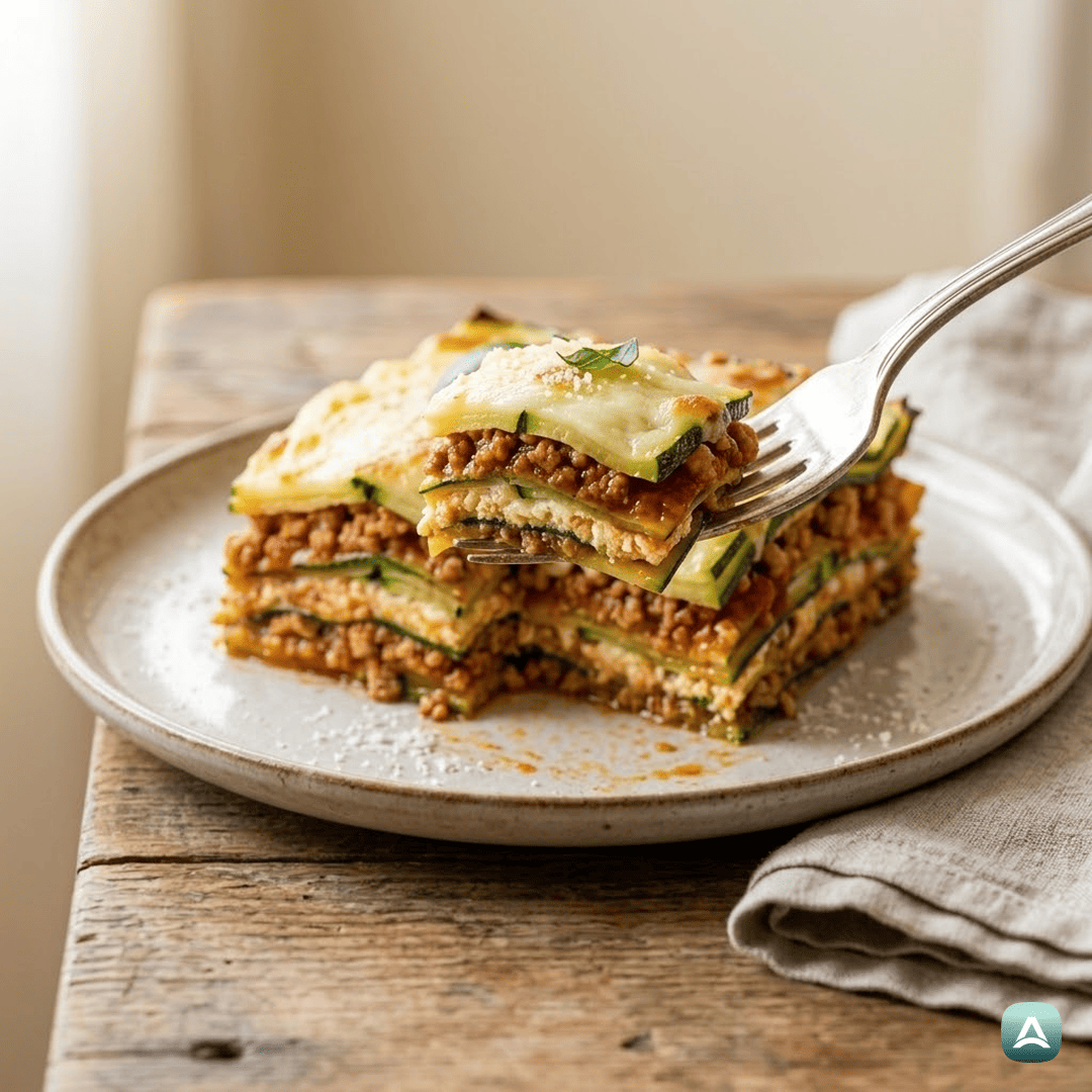 SI_Recipes_NajboljšaBučkinaLazanjaBrezTesteninSSočnimPuranjimNadevom_2