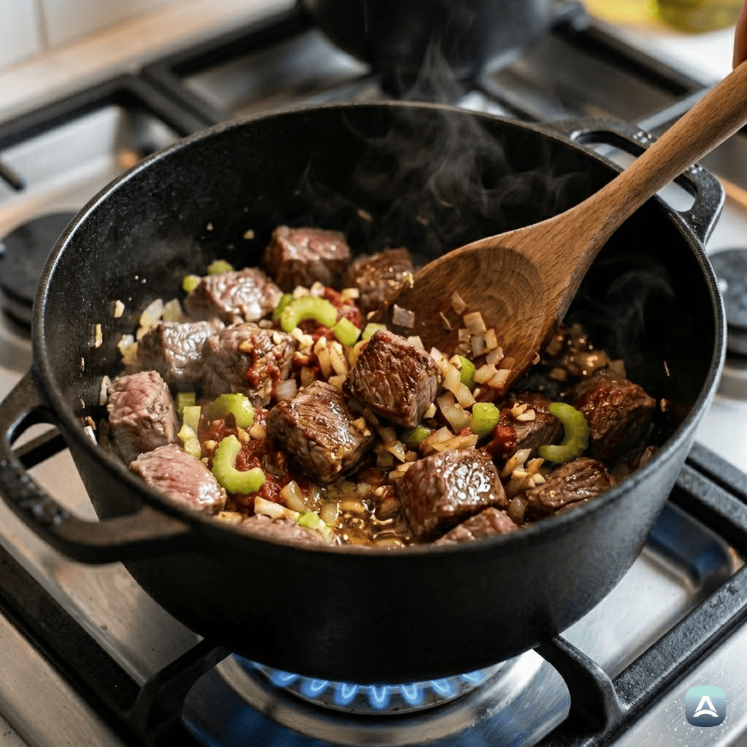 SI_Recipes_BogataGovejaEnolončnicaZRedkvicamiInSvežimiZelišči_4