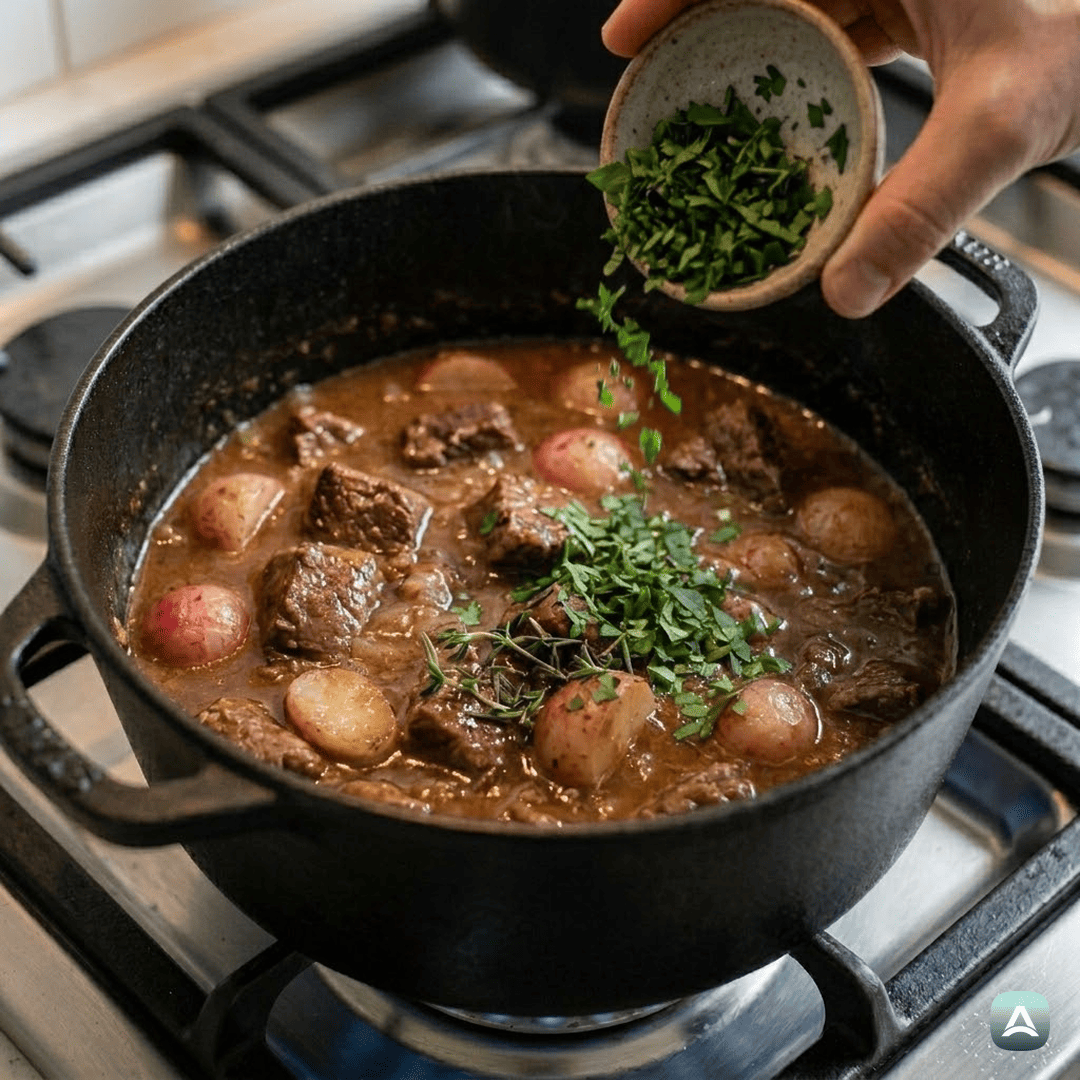 SI_Recipes_BogataGovejaEnolončnicaZRedkvicamiInSvežimiZelišči_5