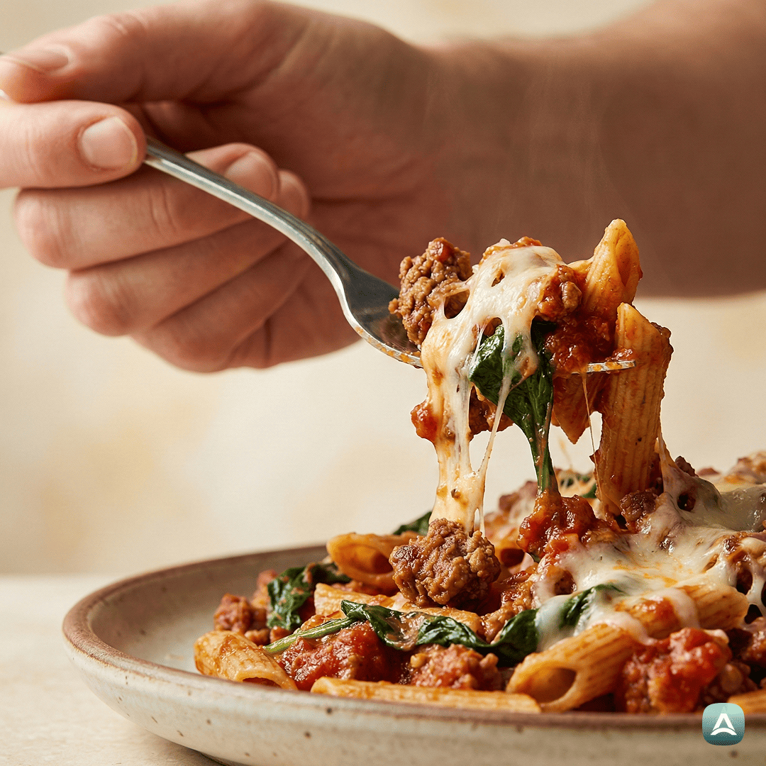 SI_Recipes_PečeneTestenineZZelenjavoInPustimMesom_5