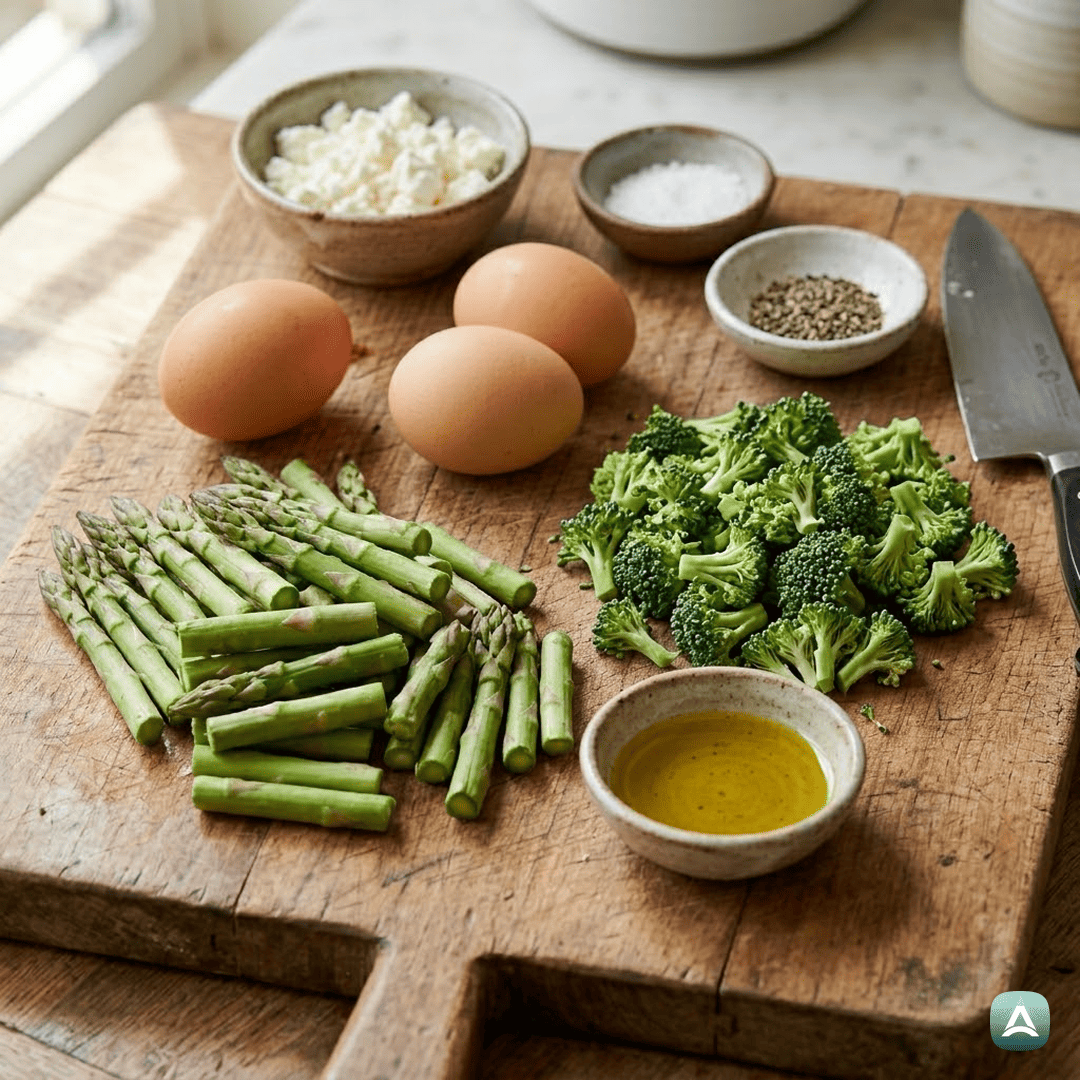 SI_Recipes_PopolnaSpomladanskaOmletaZBrokolijem,ŠpargljiInFeto_3