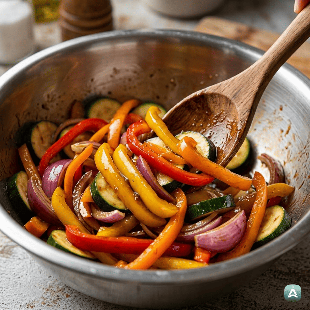 SI_Recipes_SočnaPiščančjaStegnaZMavričnoZelenjavoIzEnegaPekača_4