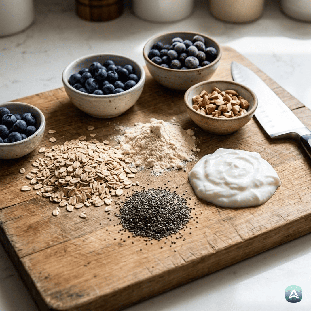 SI_Recipes_KremniProteinskiOvseniKosmičiČezNočZVanilijoInJagodičevjem_3