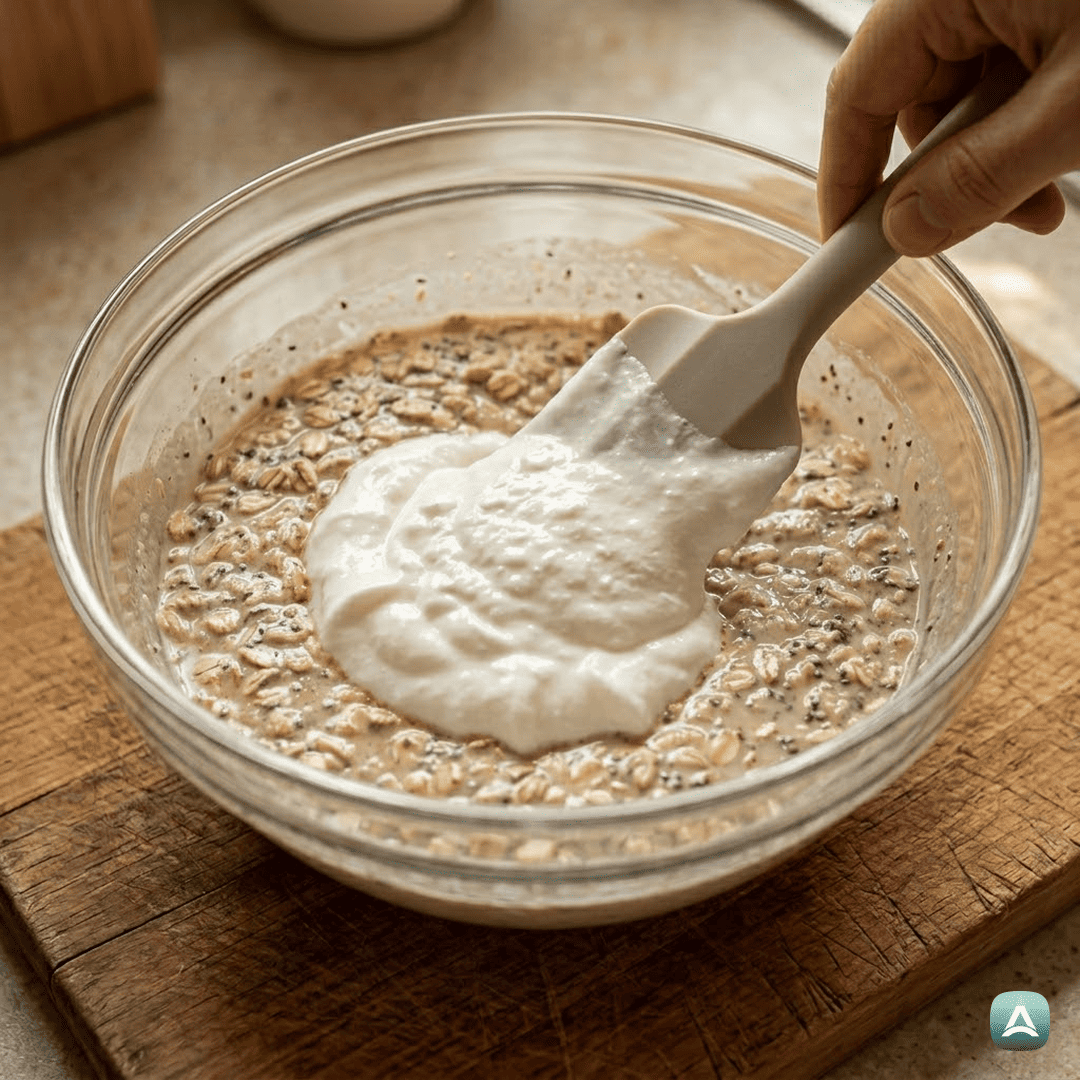 SI_Recipes_KremniProteinskiOvseniKosmičiČezNočZVanilijoInJagodičevjem_5