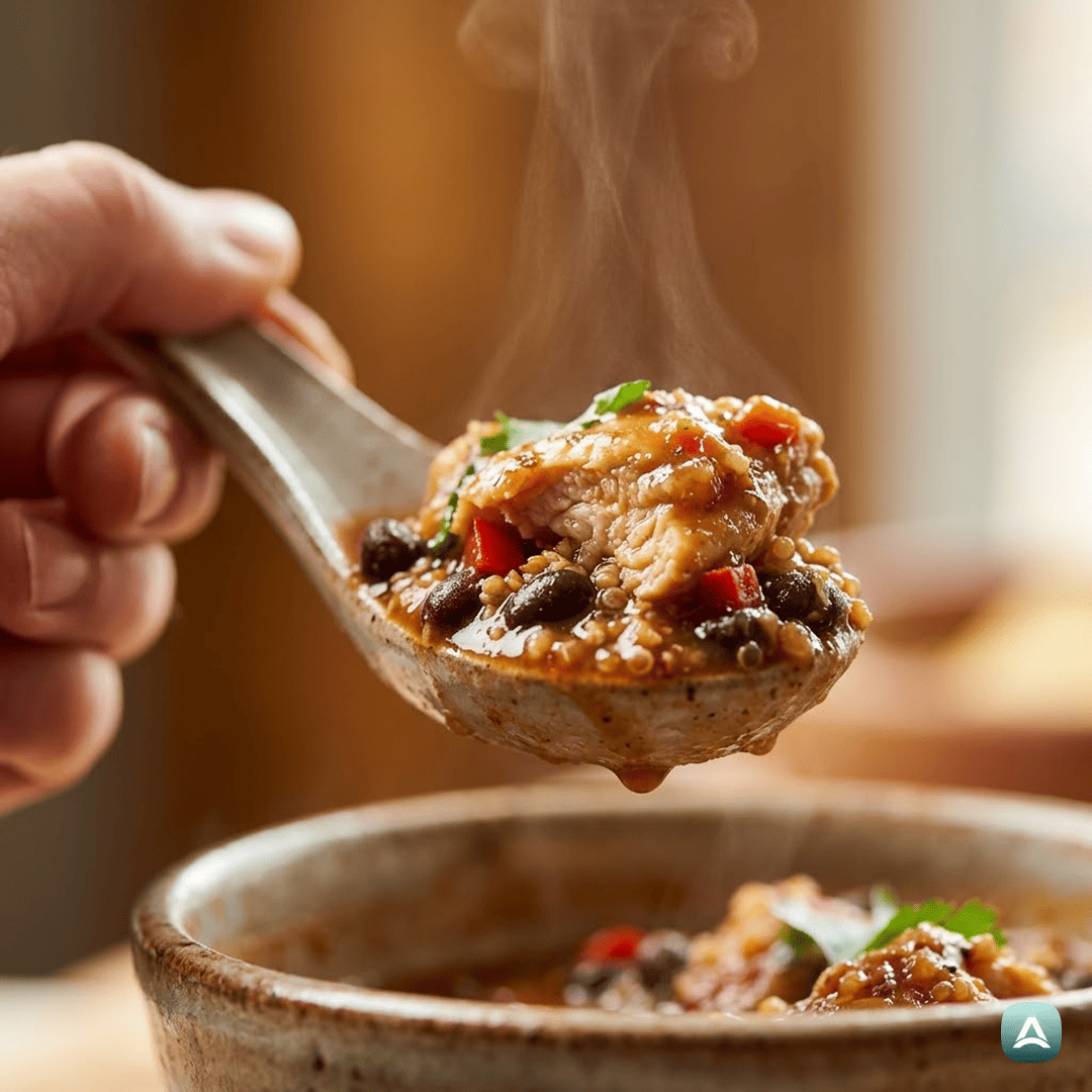 SI_Recipes_MehiškaEnolončnicaSPiščancem,ČrnimFižolomInKvinojo_2