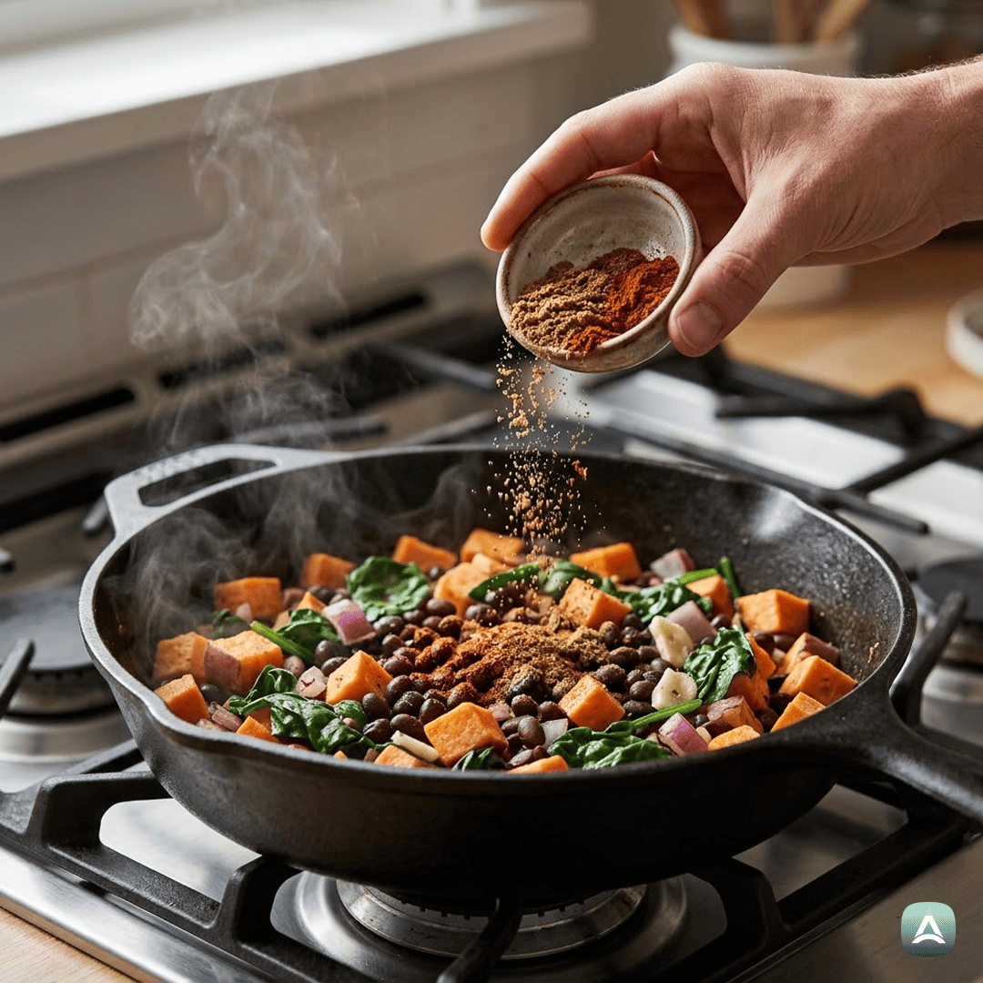 SI_Recipes_HranljiveVegetarijanskeEnčiladeSSladkimKrompirjemInČrnimFižolom_4