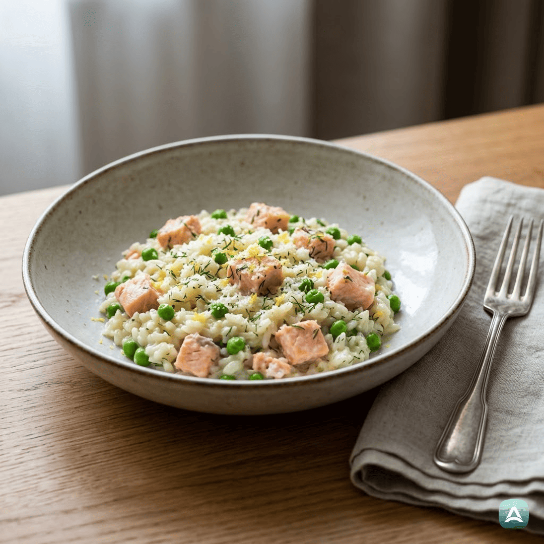 SI_Recipes_KremnaRižotaZLososom,GrahomInSvežoLimono_1