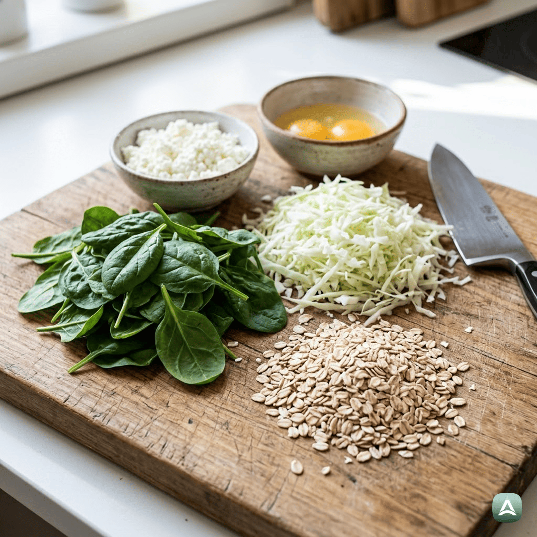 SI_Recipes_ZeleneBeljakovinskePalačinkeSPoširanimJajcemInOsvežilnimPrelivom_3