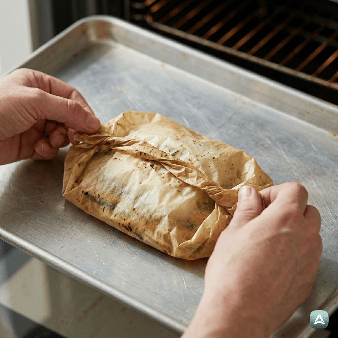 SI_Recipes_PečenFilePolenovkeVPapirjuSHrustljavoZelenjavo_5