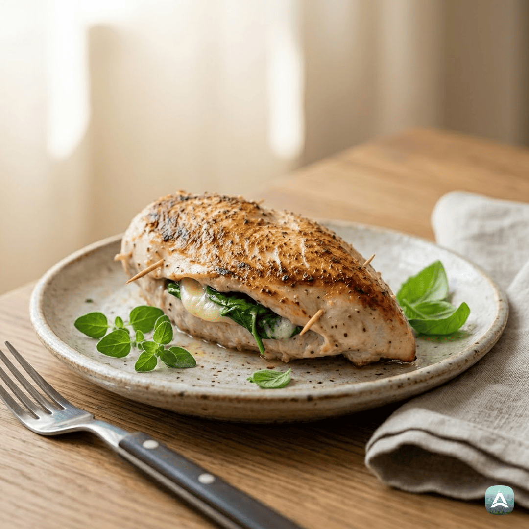 SI_Recipes_SočenPiščančjiFilePolnjenZMocarelo,MladoŠpinačoInSušenimiParadižniki_1