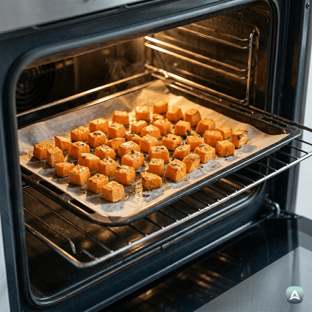 SI_Recipes_SočnaSvinjskaRibicaVKremniPoproviOmakiSPečenimSladkimKrompirjem_5