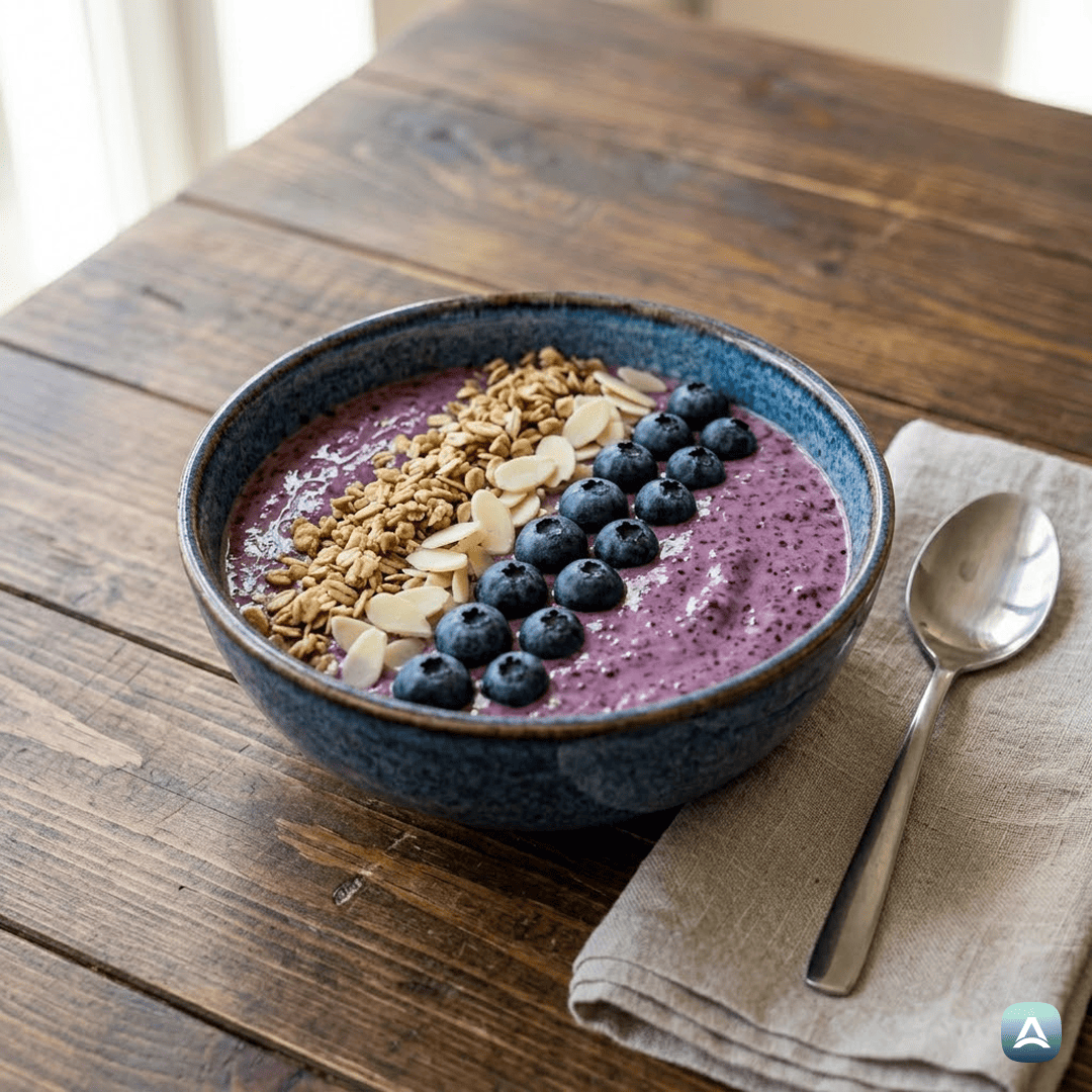 SI_Recipes_KremnaVisokobeljakovinskaSmutiSkledaSSkutoInGozdnimiSadeži_1