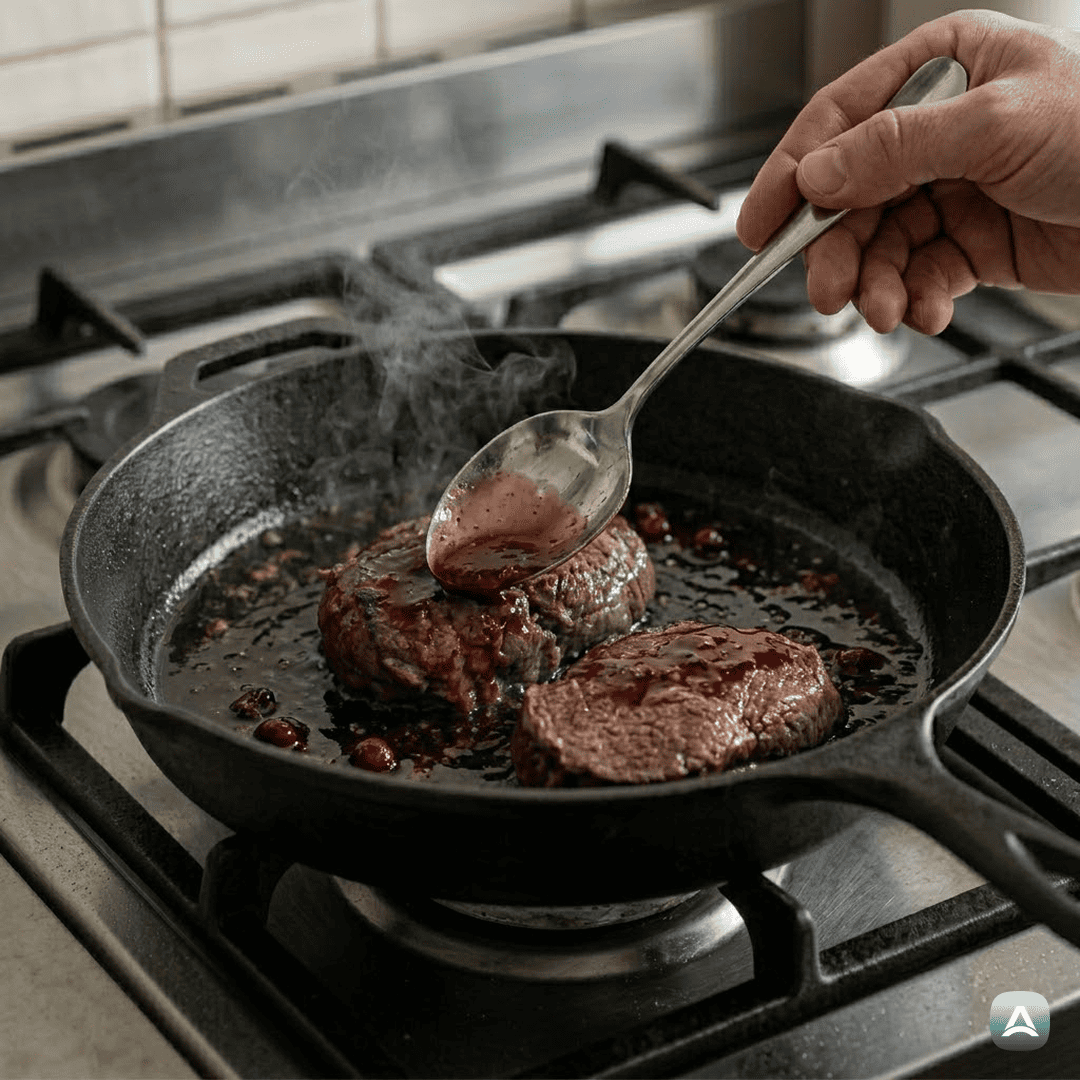 SI_Recipes_SočniDivjačinskiZrezkiVBrusničniOmakiSPirejemIzZelene_4