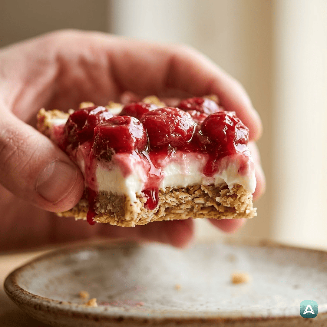 SI_Recipes_ZdravaČešnjevaPitaZJogurtovoKremoInHrustljavoOvsenoPodlago_2