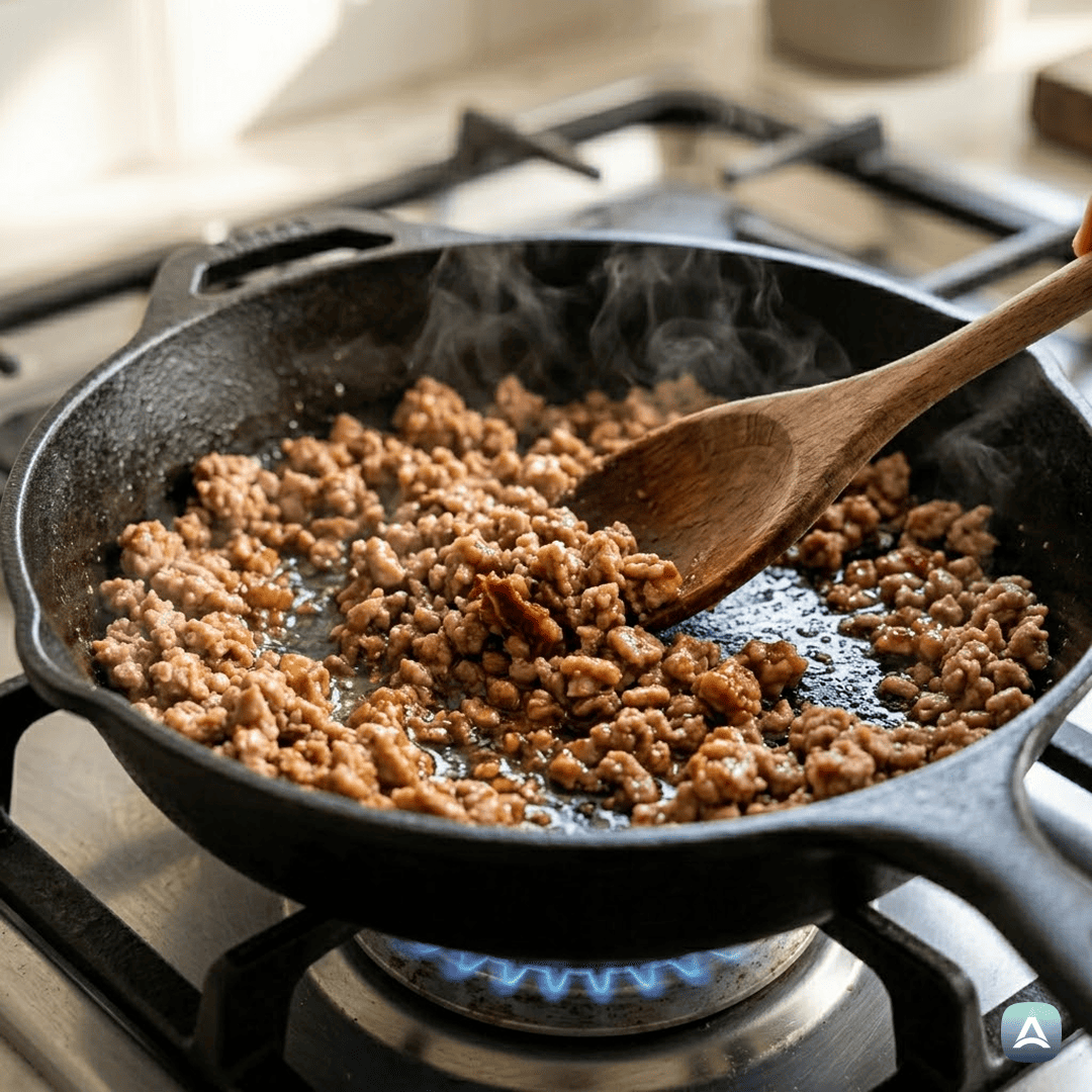 SI_Recipes_MakaroniSSušenimiParadižnikiInVeganskimMesomVKremniOmaki_4