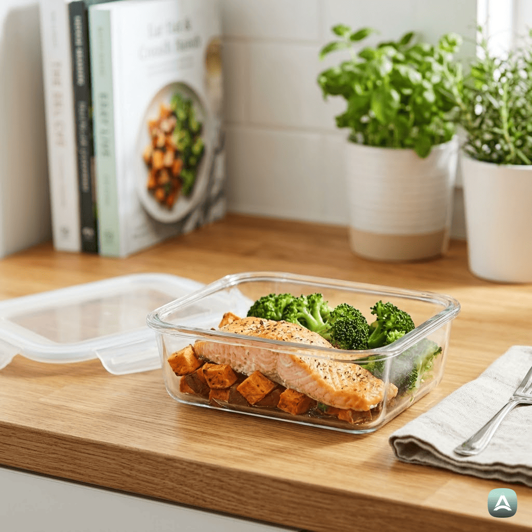 SI_Recipes_PečenLososSHrustljavimSladkimKrompirjemInBrokolijemIzEnegaPekača_6