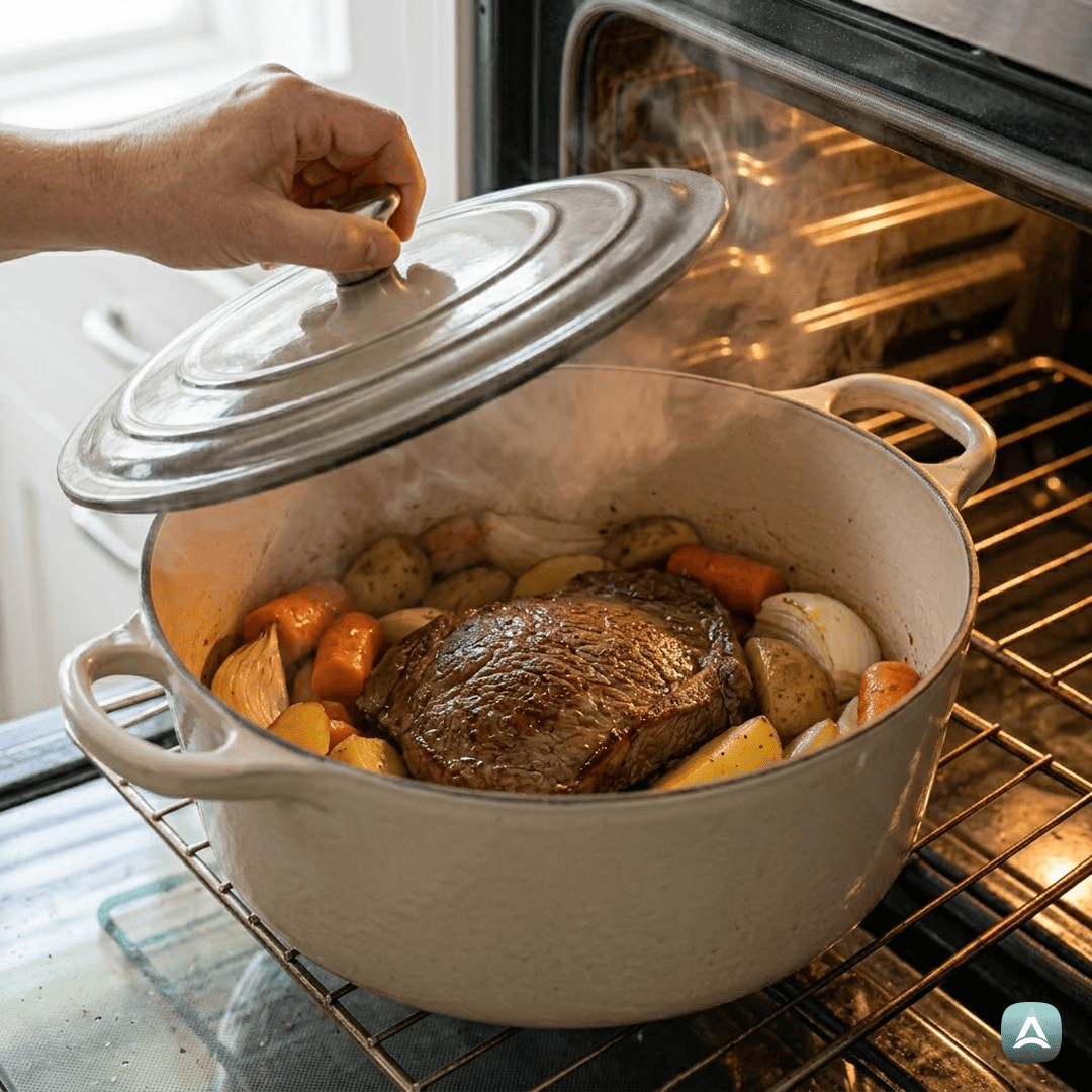 SI_Recipes_PočasiPečenoSočnoGovejeStegnoSHrustljavimKrompirjemInZelišči_5