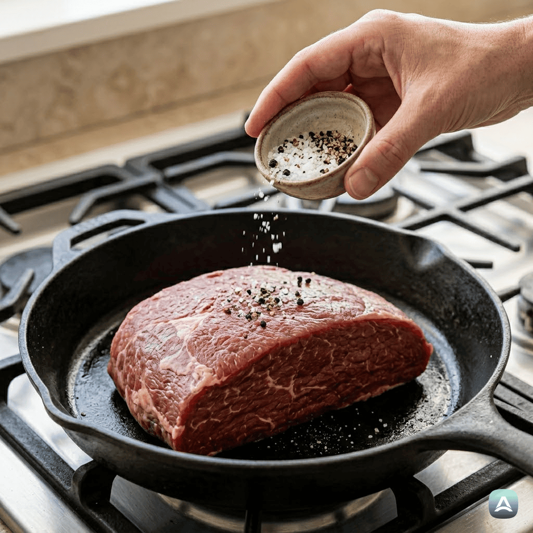 SI_Recipes_PočasiPečenoSočnoGovejeStegnoSHrustljavimKrompirjemInZelišči_4