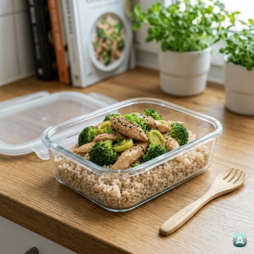 SI_Recipes_MariniranPiščanecVSojiniOmakiZBrokolijem,PoromInRjavimRižem_6