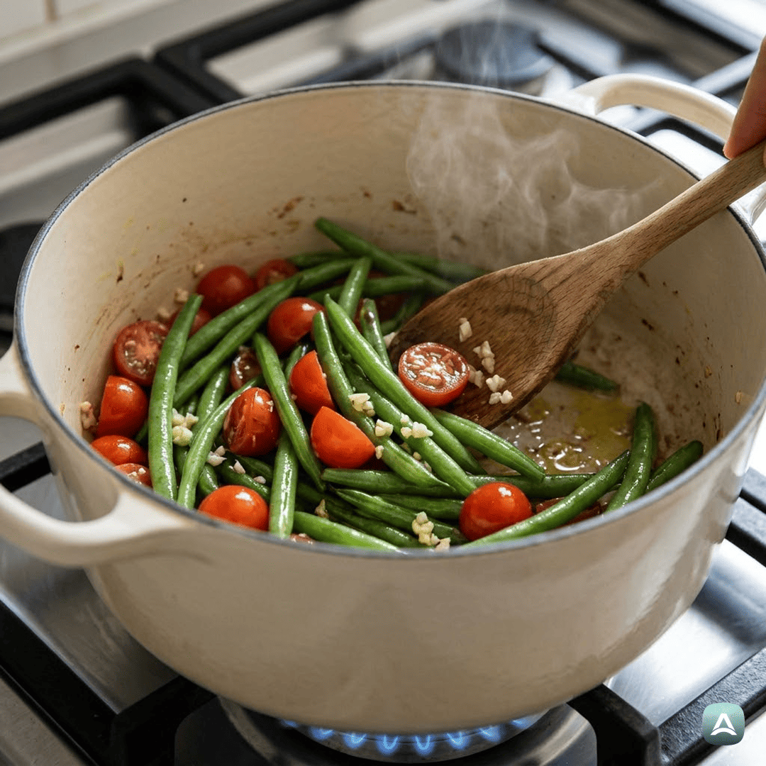 SI_Recipes_PečenLososSStročjimFižolomInIntegralnimRižem_4