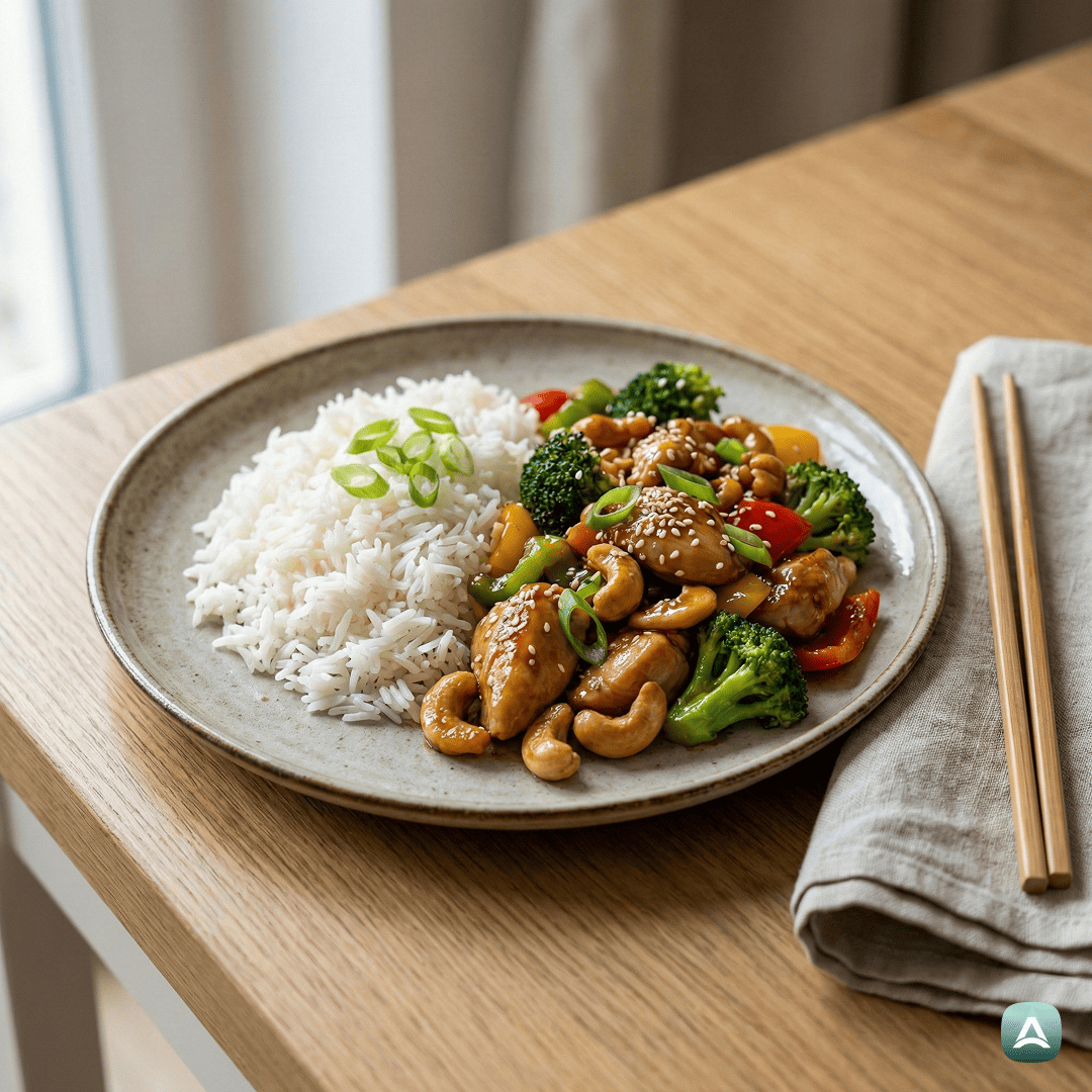 SI_Recipes_PiščanecZIndijskimiOreščkiInBasmatiRižem_1