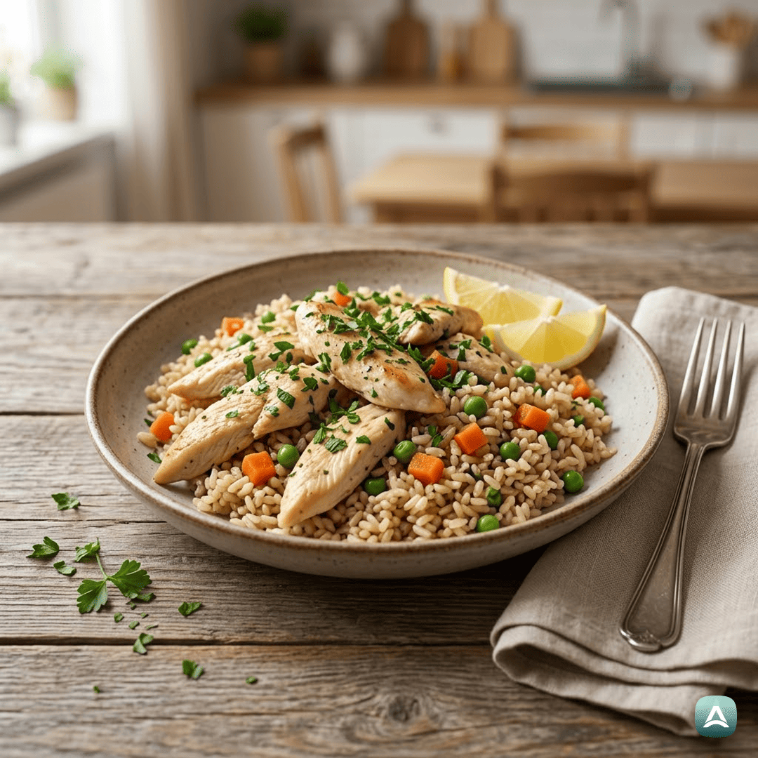 SI_Recipes_SočenPiščanecZIntegralnimRižemIzEnePonve_1