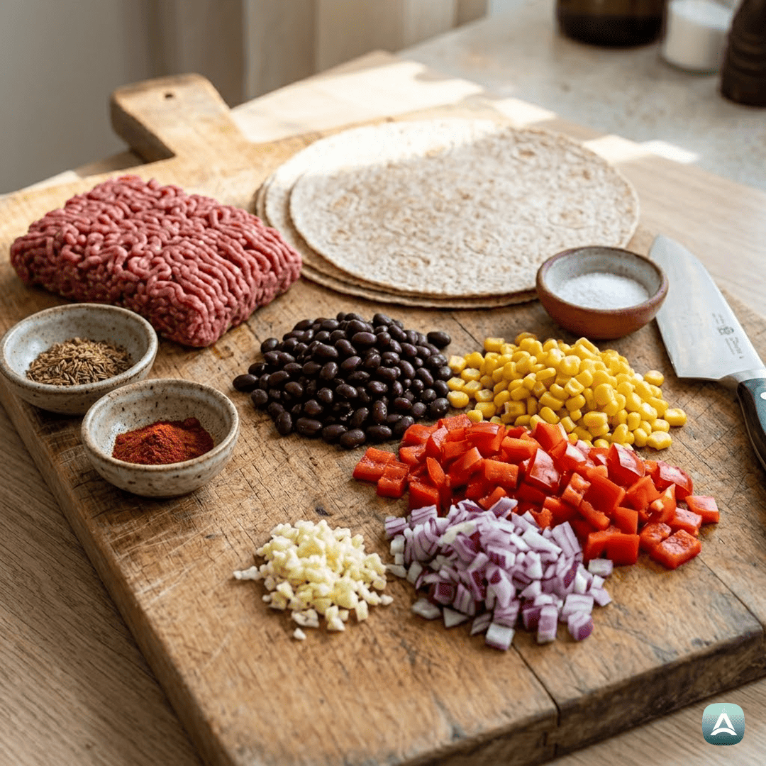 SI_Recipes_DomačaPolnozrnataTortiljaSSočnoGovedinoInBarvitoZelenjavo_3