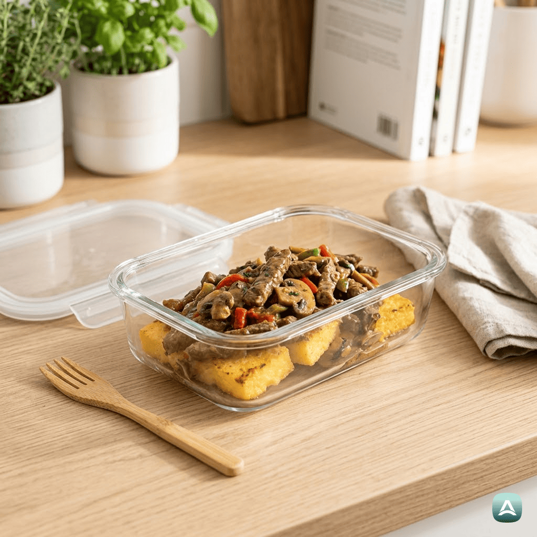 SI_Recipes_SočniGovejiTrakciVZeliščniOmakiNaHrustljaviPečeniPolenti_6