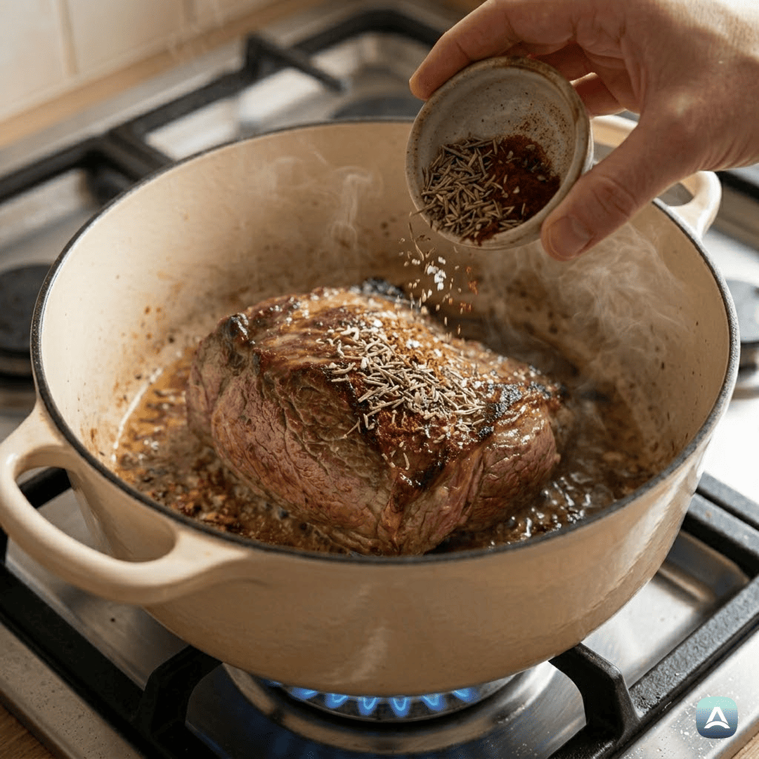 SI_Recipes_PočasiPečenaNatrganaGovedinaSHrustljavimSladkimKrompirjem_4