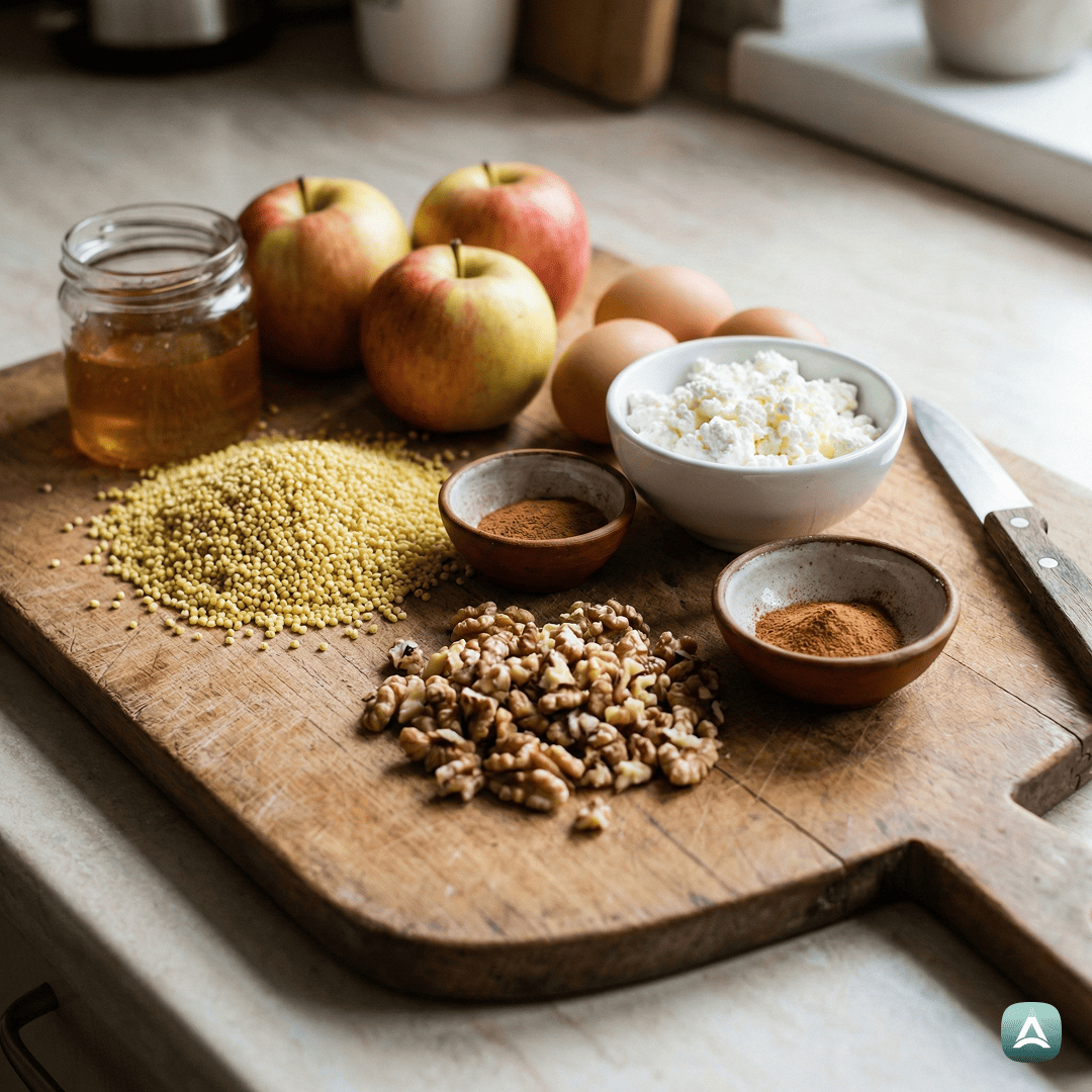 SI_Recipes_PečenaProsenaKašaZJabolkiInOrehi_2