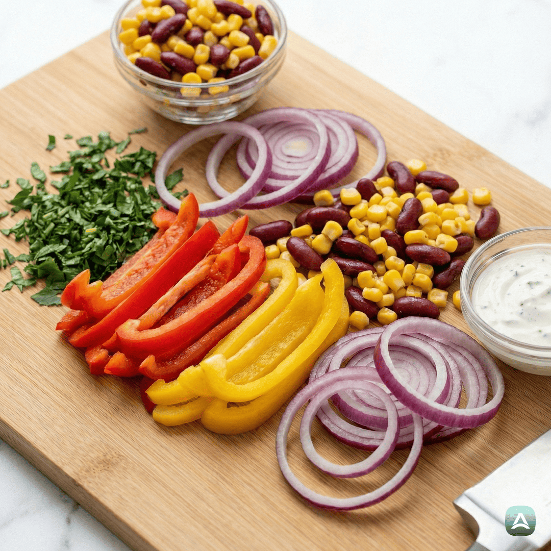 SI_Recipes_TortiljeSPiščancemInOsvežilnoJogurtovoOmako_3