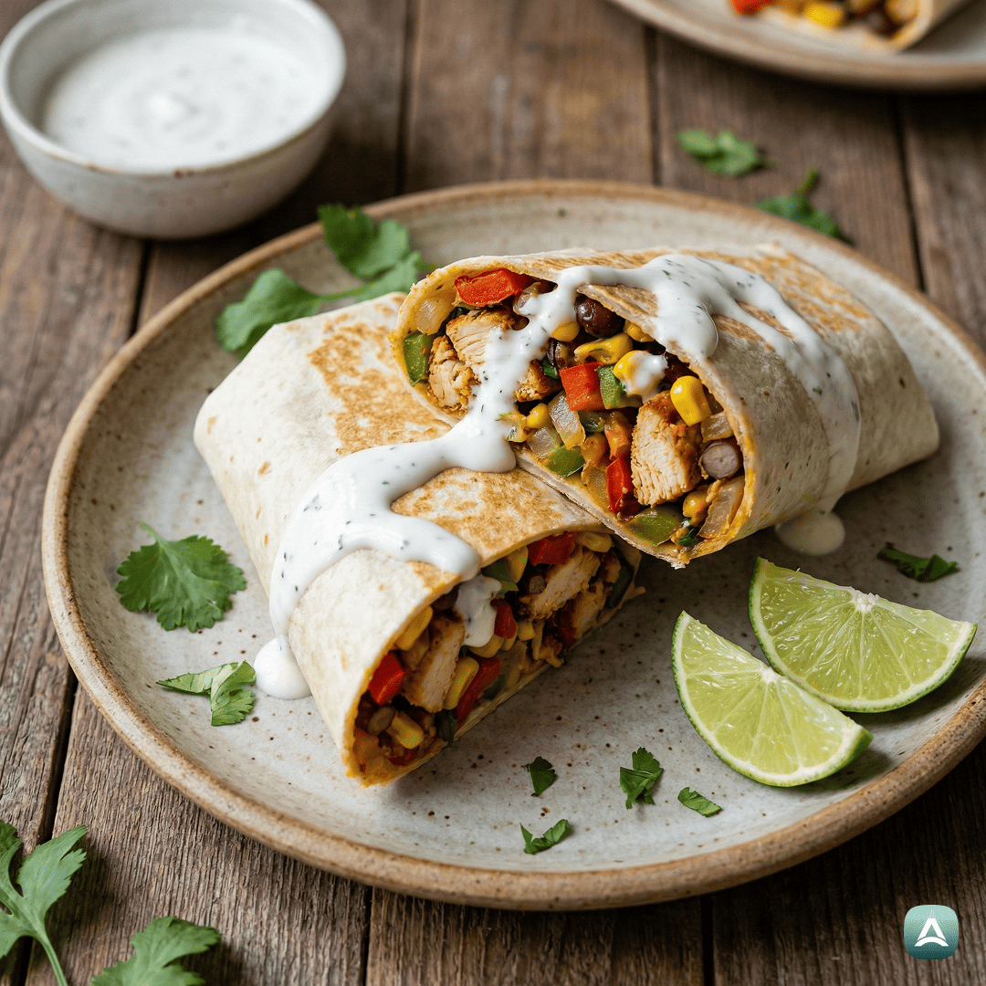 SI_Recipes_TortiljeSPiščancemInOsvežilnoJogurtovoOmako_1