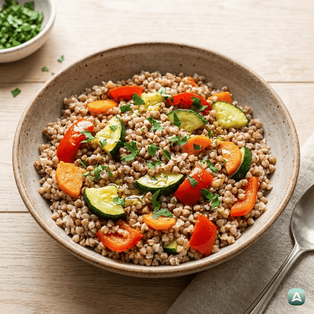 SI_Recipes_AjdovaKašaSHrustljavoZelenjavo_1