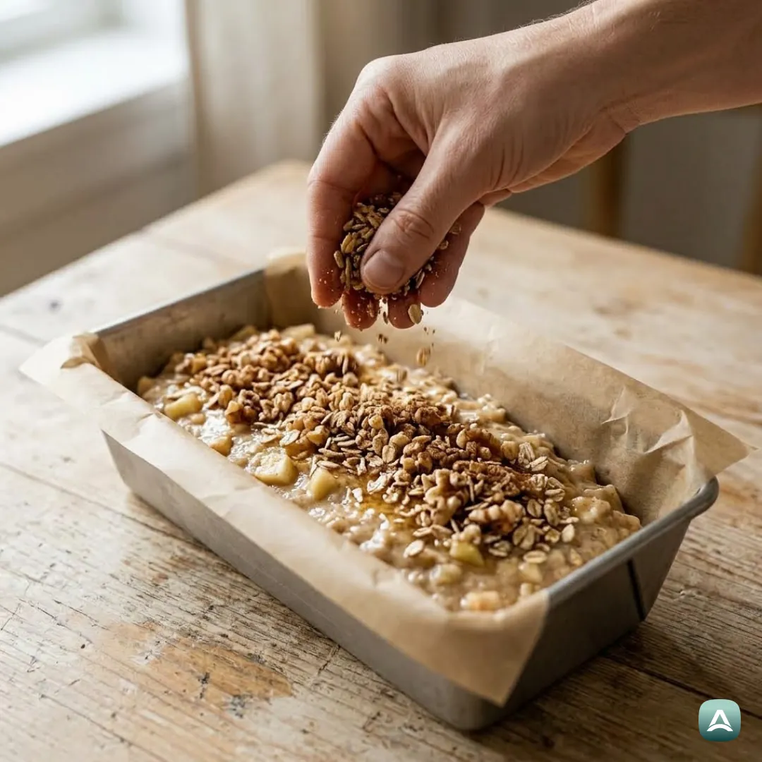 US_Recipes_BananaBreadWithApplesAndCrunchyStreuselTopping_5
