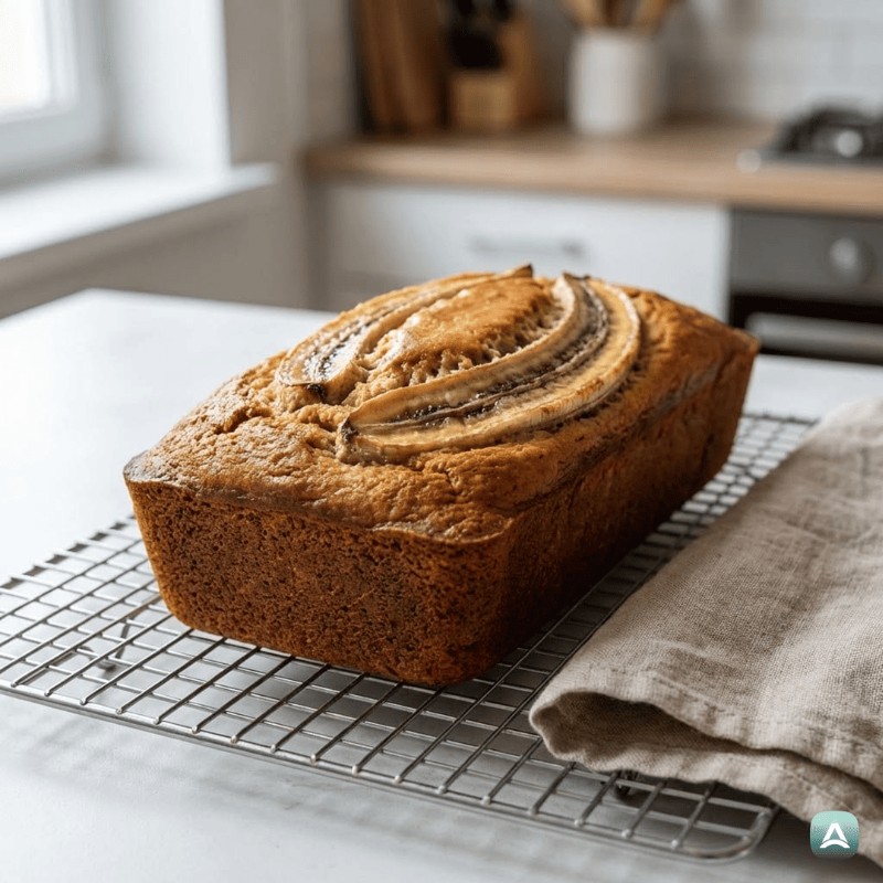 Saftiges Protein-Bananenbrot ohne Zuckerzusatz