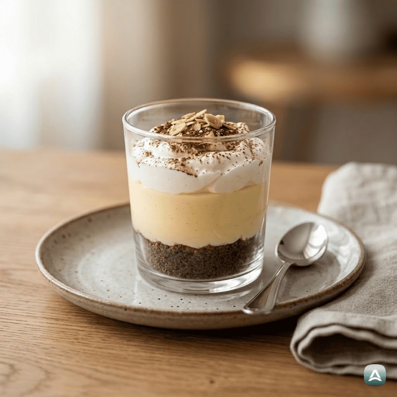 LCHF Cremeschnitte im Glas