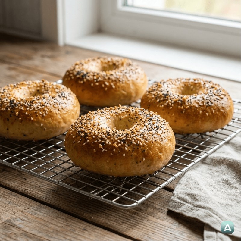 Hausgemachte Protein-Brötchen mit Topfen