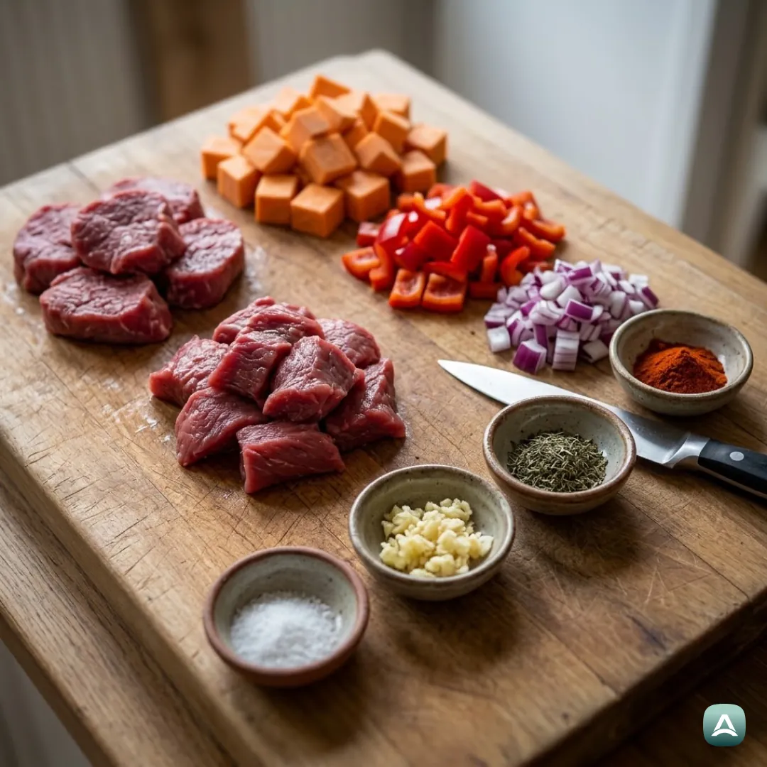 US_Recipes_BeefFilletWithSweetPotatoAndJuicyBellPepperFromOnePan_3