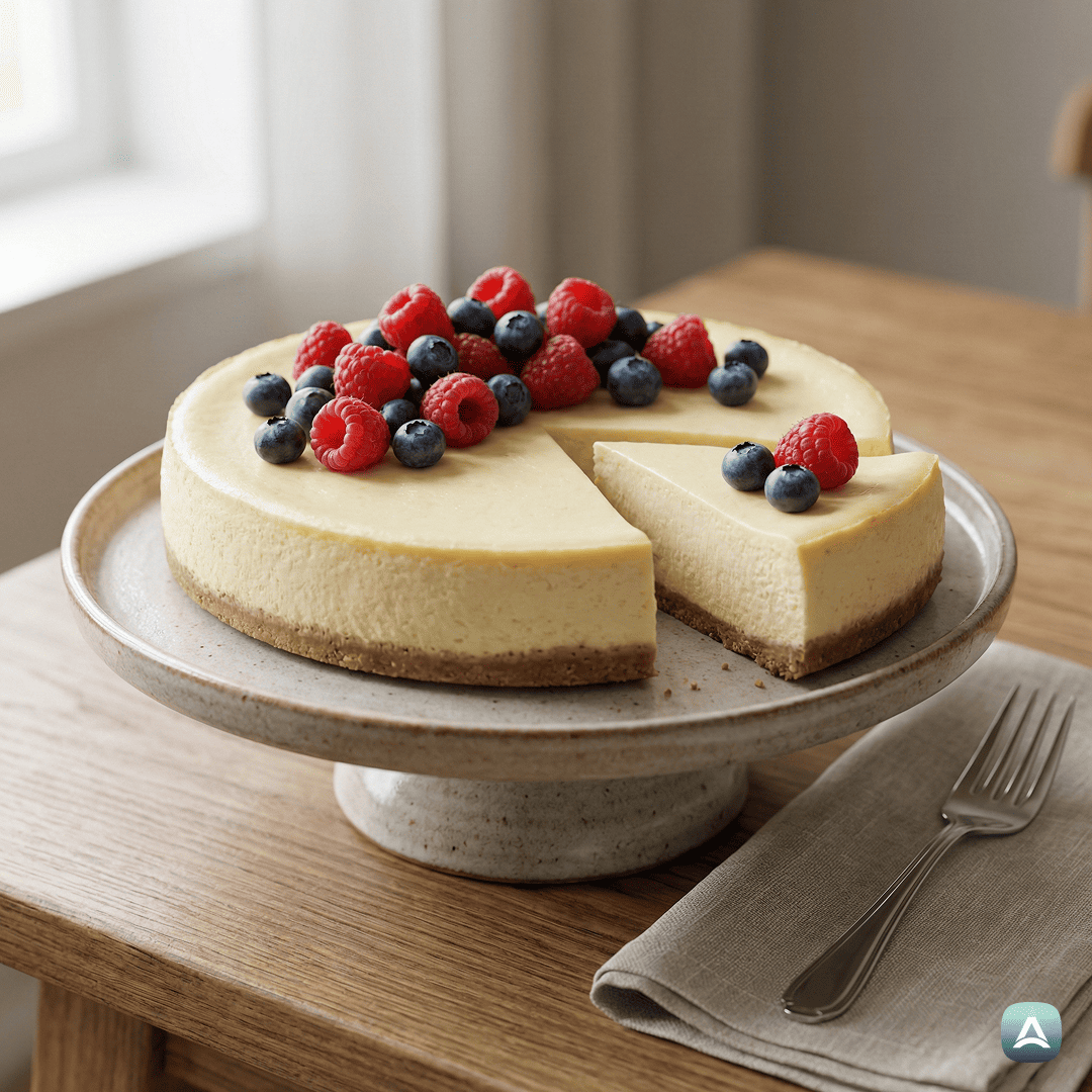 Leckerer und gesunder Cheesecake