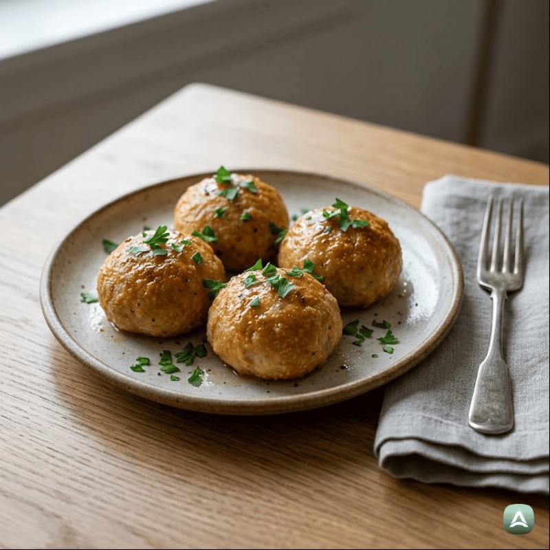 Knusprige Hähnchen-Bomben mit Dinkelteig und Paprika