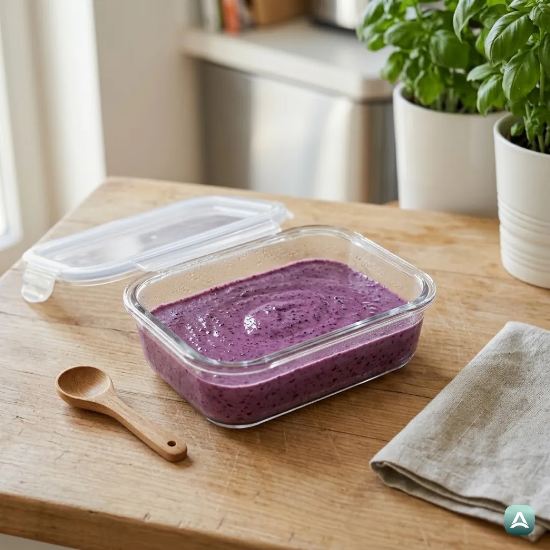 AT_Recipes_CremigerBlaubeerProteinSmoothieMitSojaproteinUndErdnussbutter_6