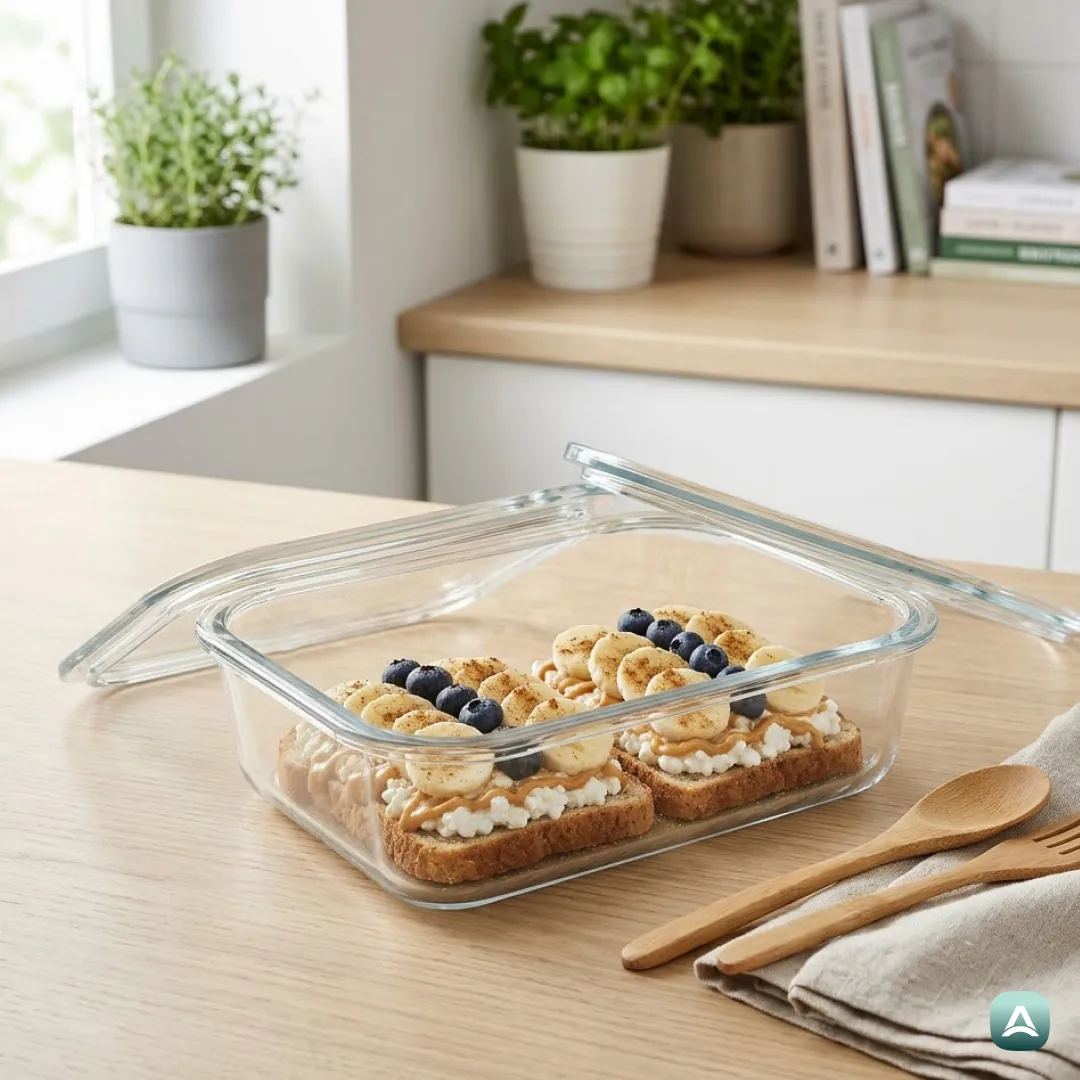 US_Recipes_BreadWithCottageCheese,FreshFruitAndPeanutButter_6