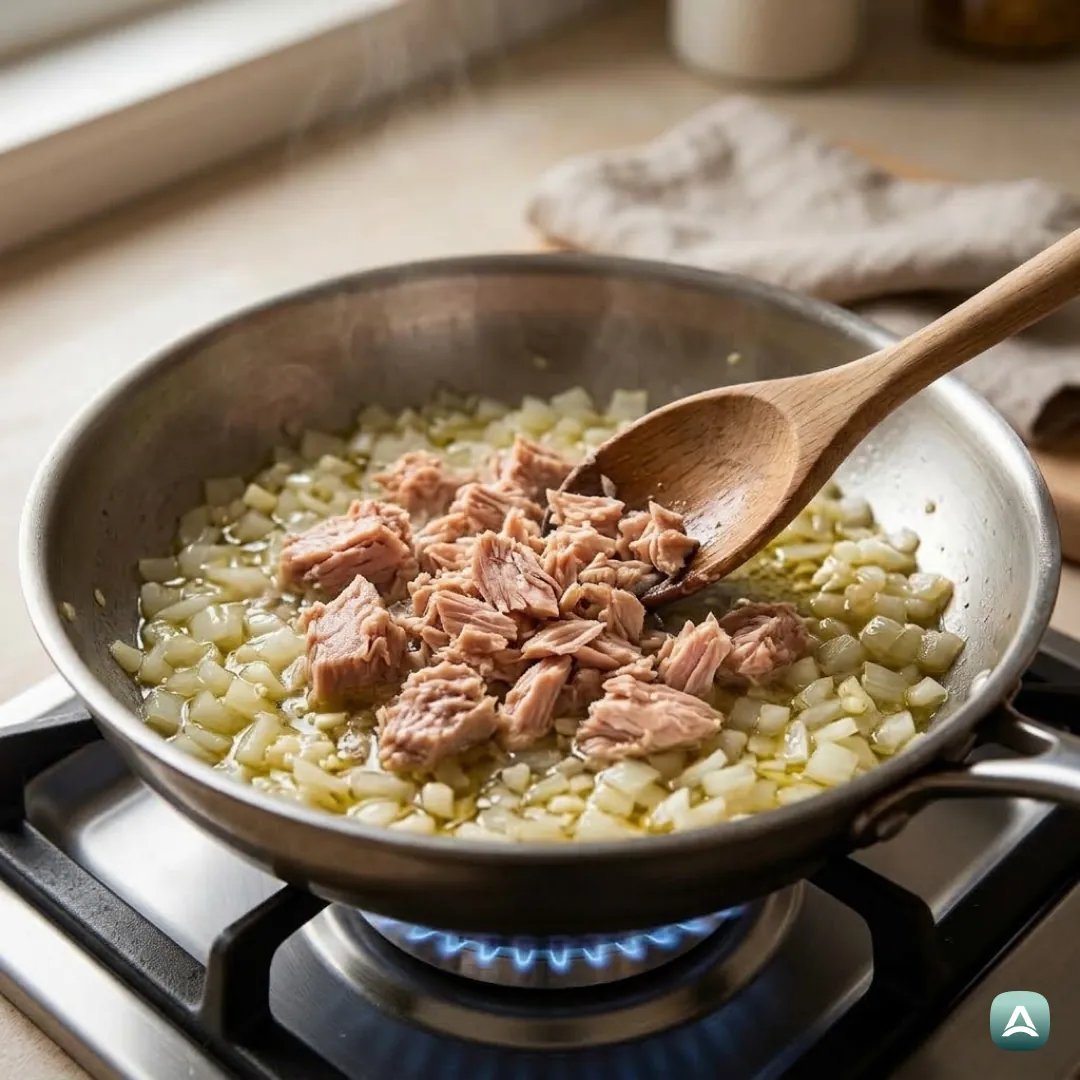 US_Recipes_LentilMacaroniWithTunaAndCream_4